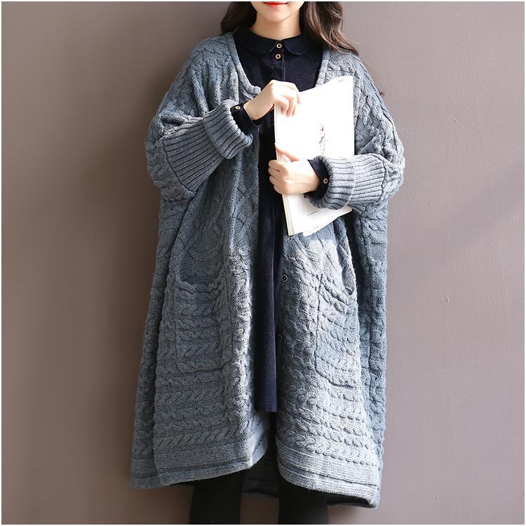 Navy causal oversize corduroy dress retro cotton spring dresses