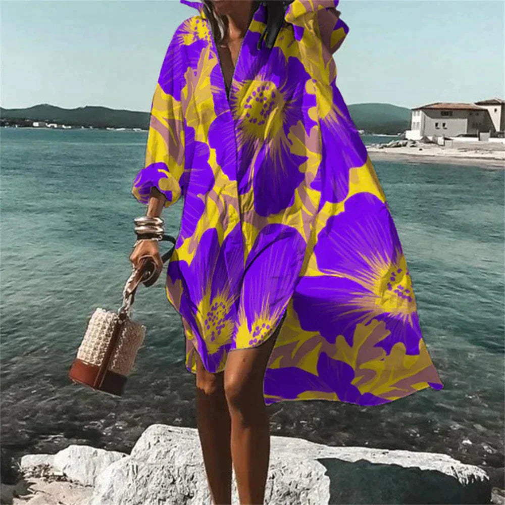 Linda Aesthetic Stylish Beach Dress Premium Wardrobe Essential