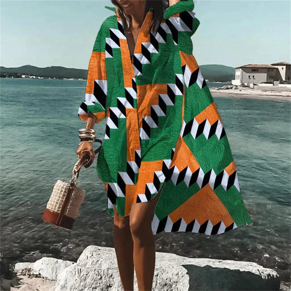 Linda Aesthetic Stylish Beach Dress Premium Wardrobe Essential