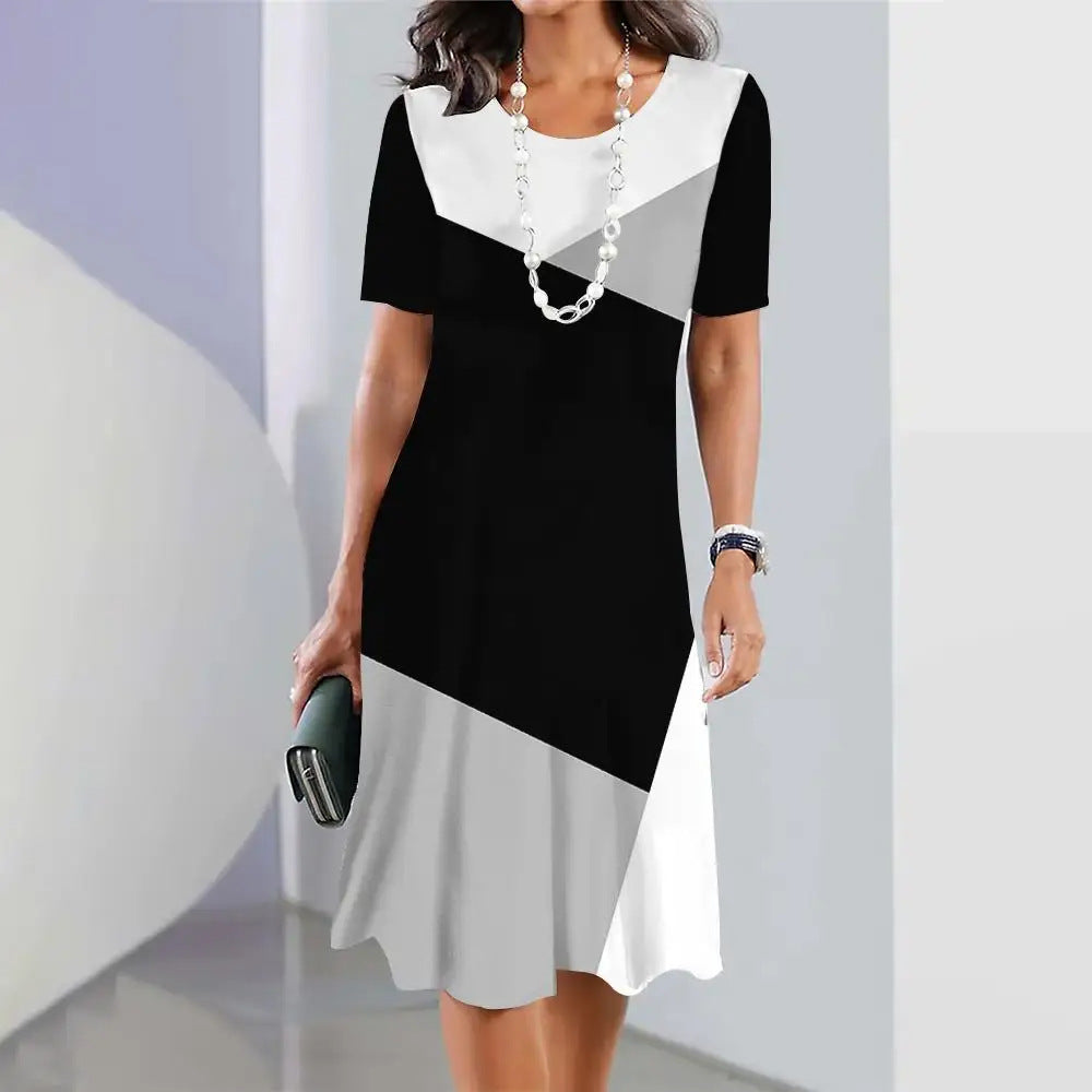 Veronica Elegant Summer Dress Dress with Contemporary Everyday Styling
