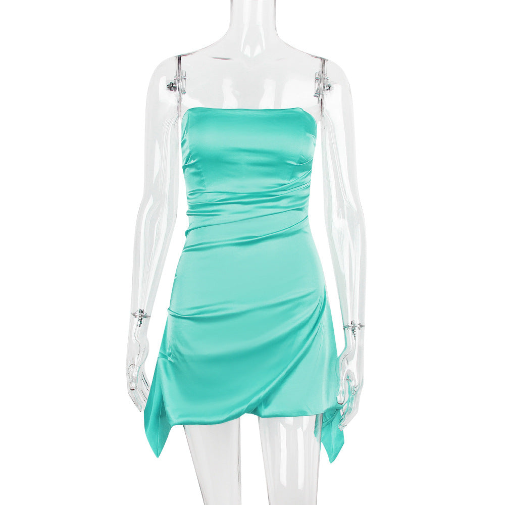 Cassio Mini Dress Blue