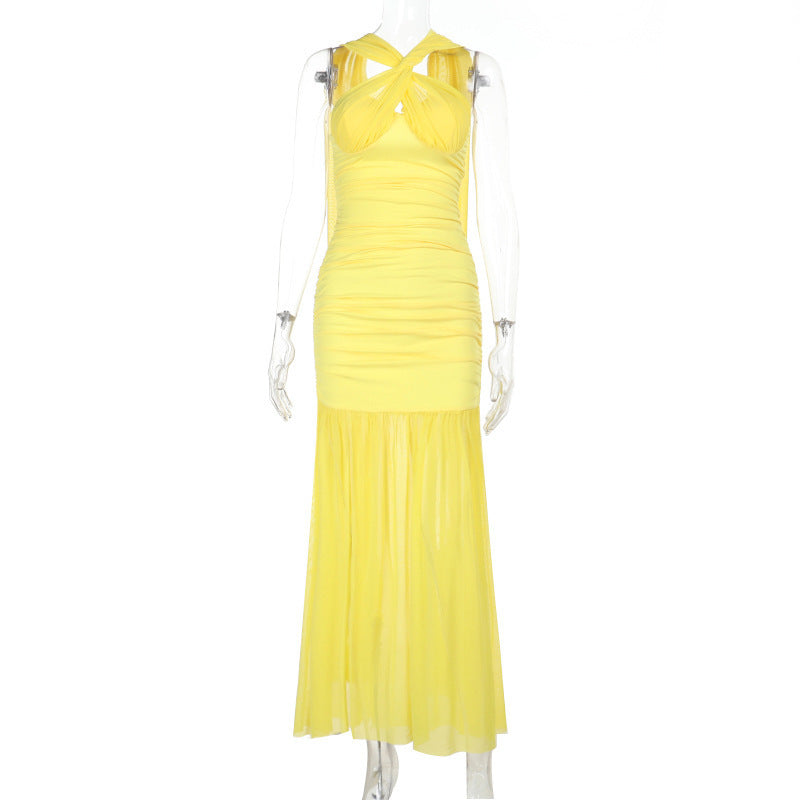 Canaria Maxi Dress Yellow