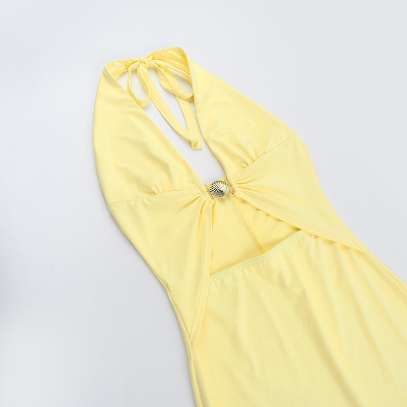 Vecna Maxi Dress Yellow