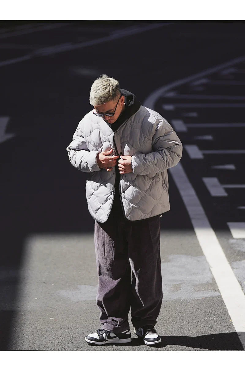 Short Double-Sided Down Jacket