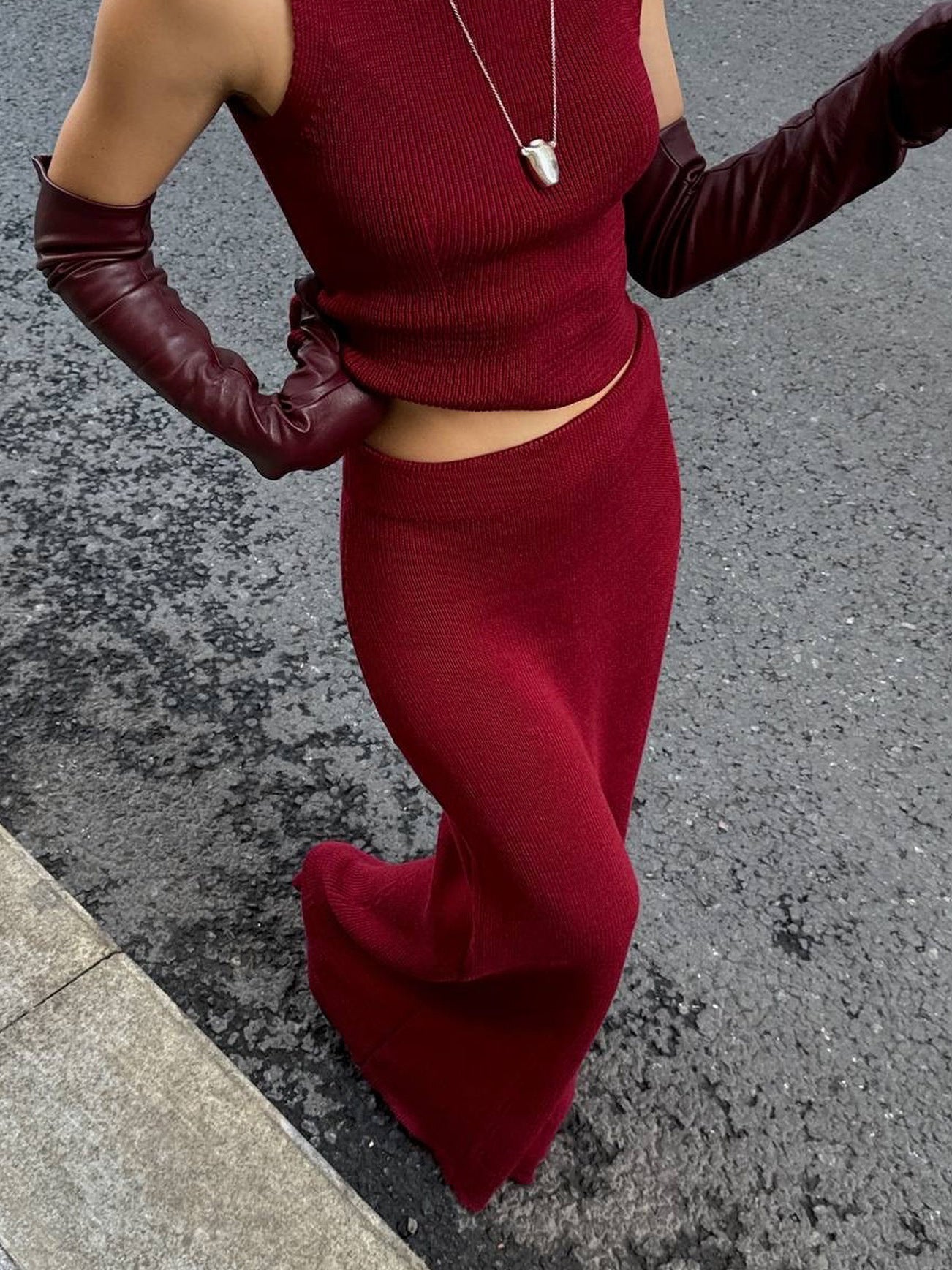 Autumn Knit Two Piece Set