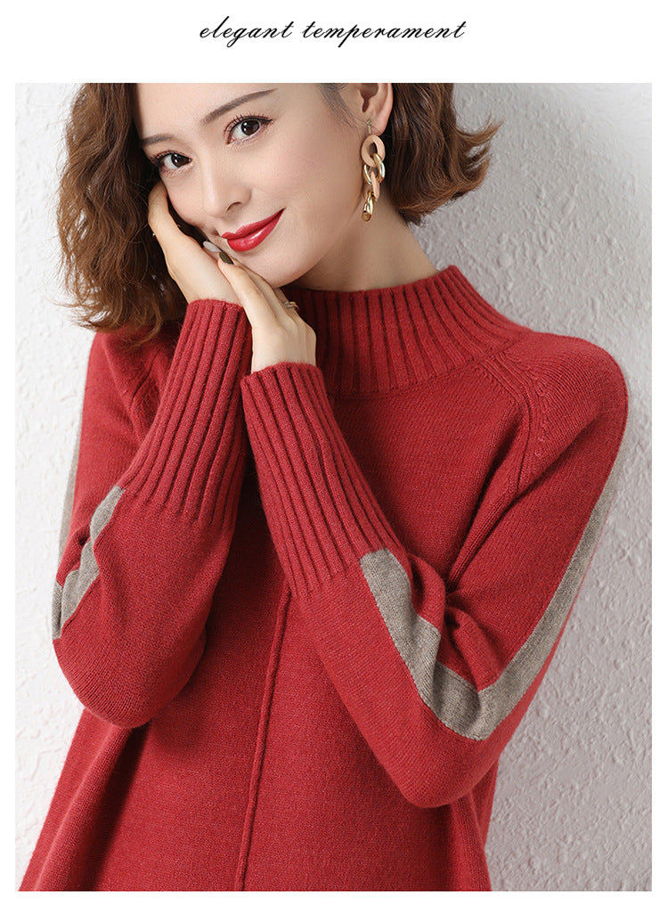 Smoky Mountain Sweater Dress Red FINAL