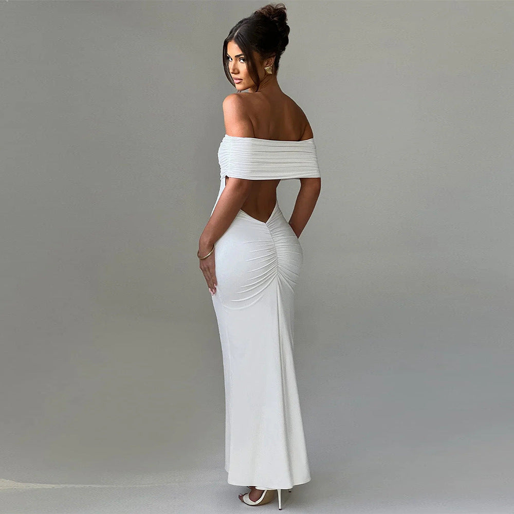 Elara Off Shoulder Dress