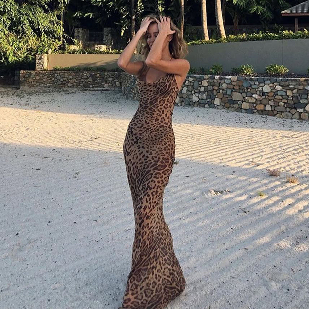 Wildness Leopard Gown
