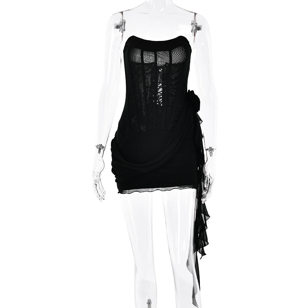Lorene Mini Dress Black