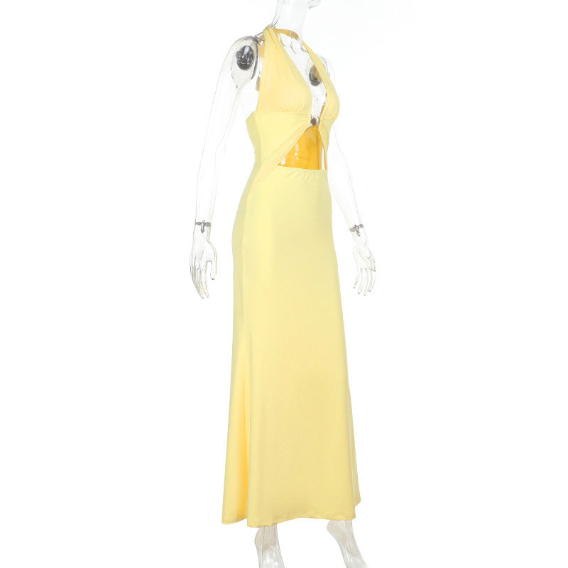 Vecna Maxi Dress Yellow
