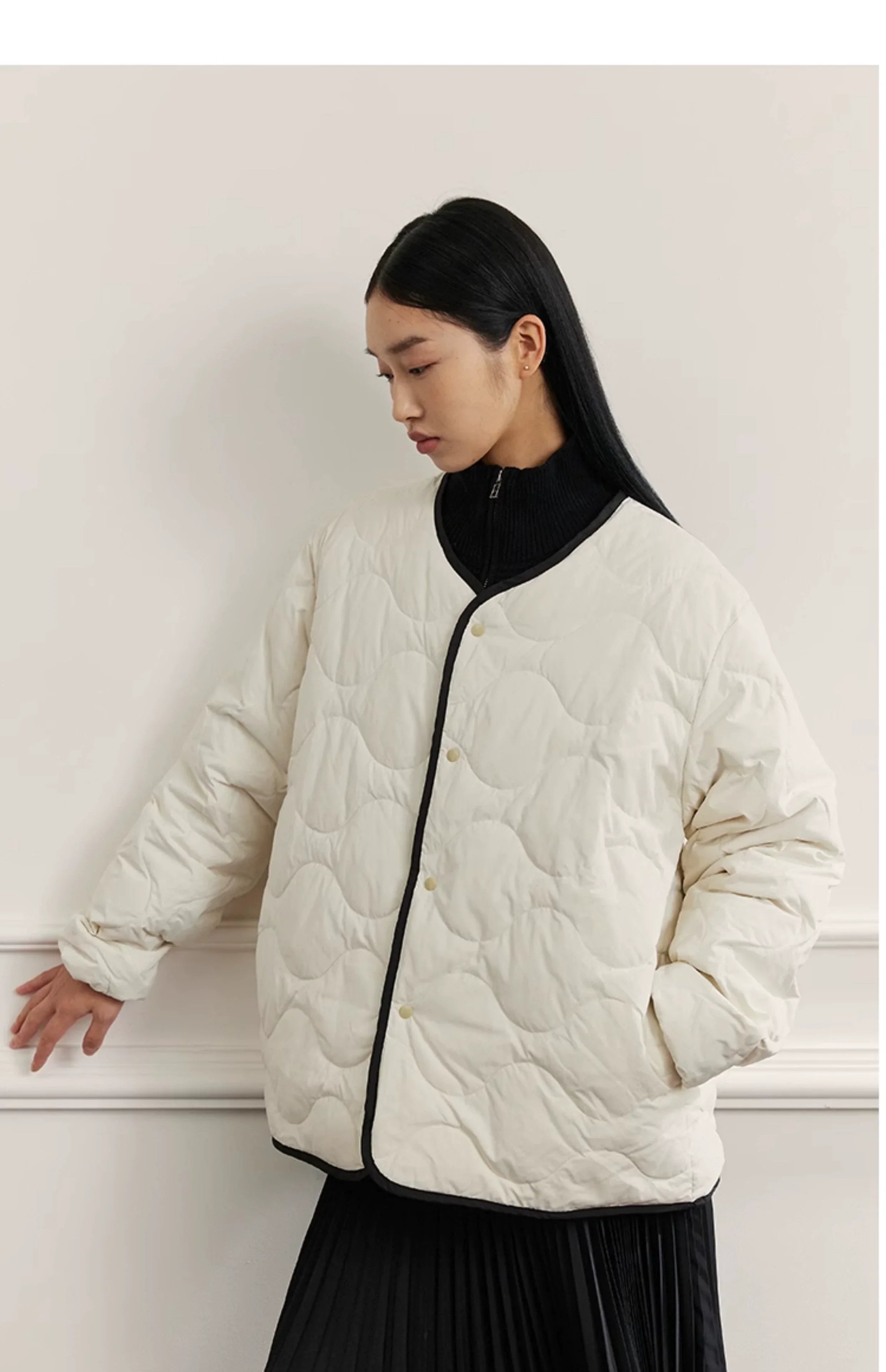 Short Double-Sided Down Jacket