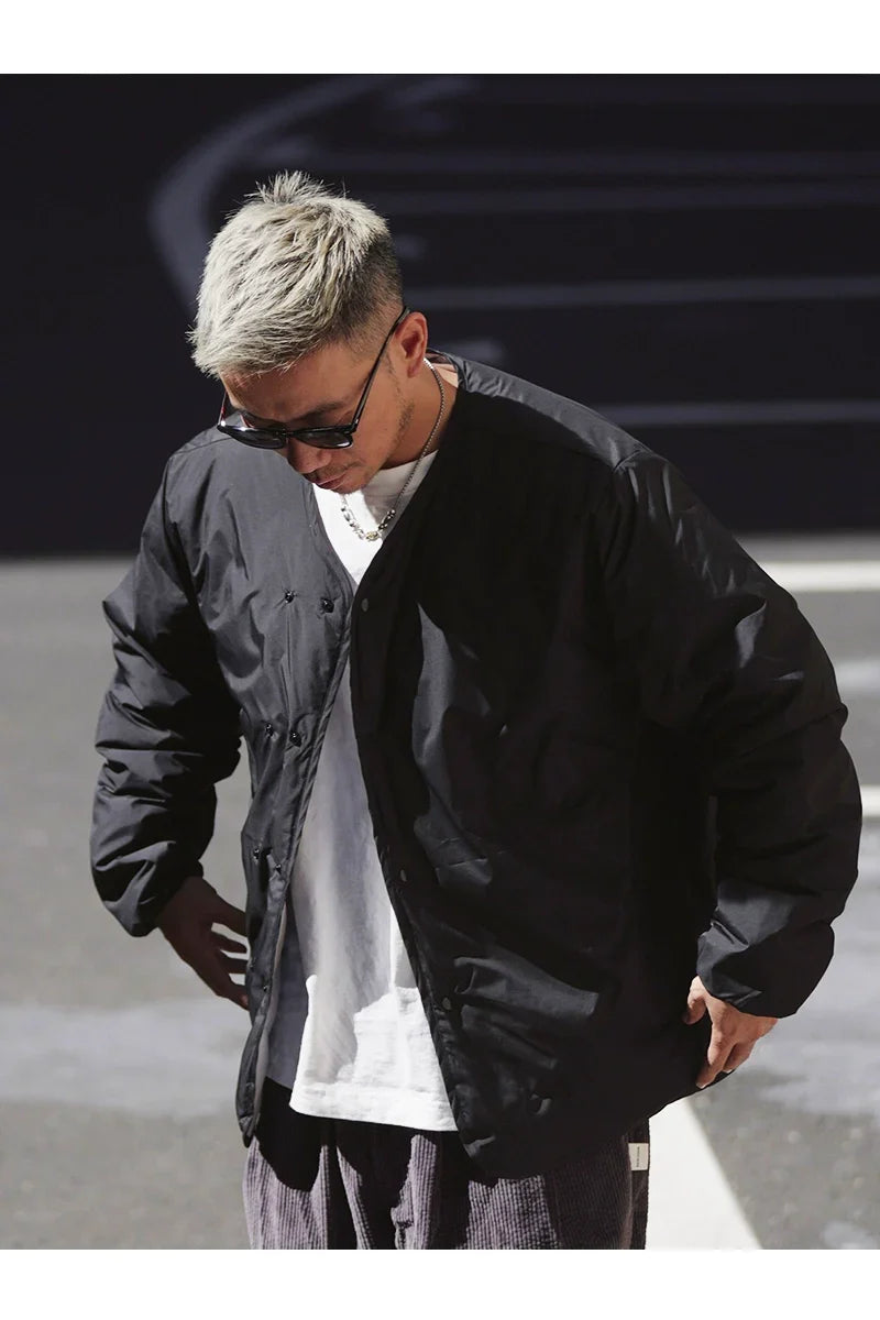 Short Double-Sided Down Jacket