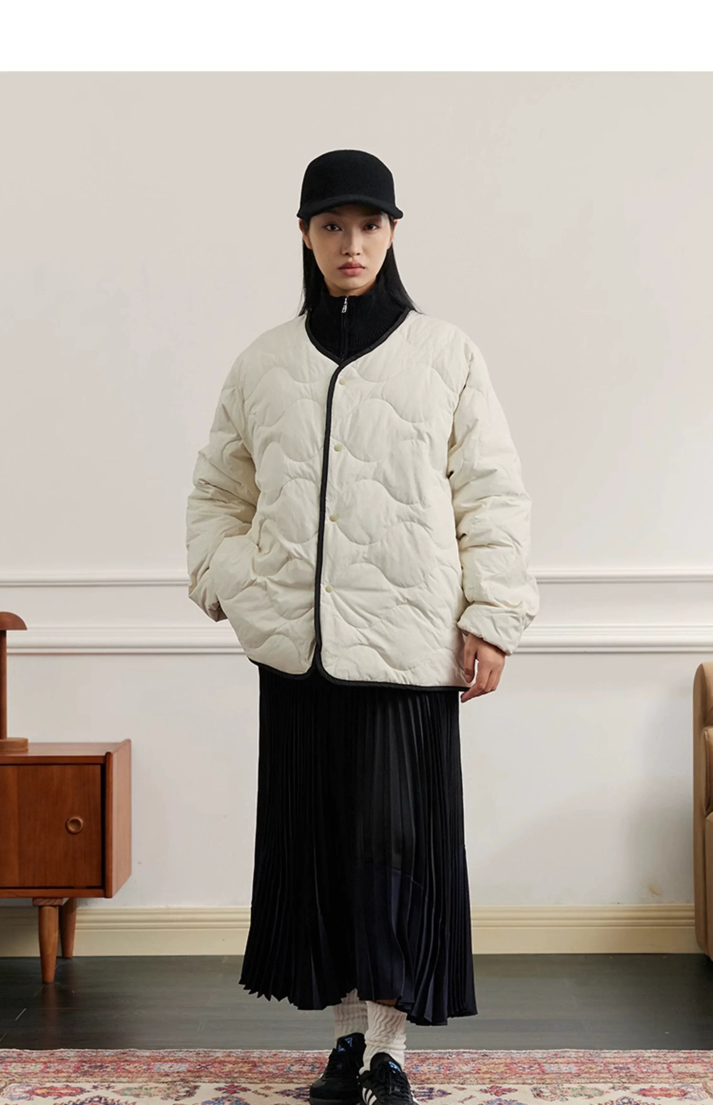 Short Double-Sided Down Jacket