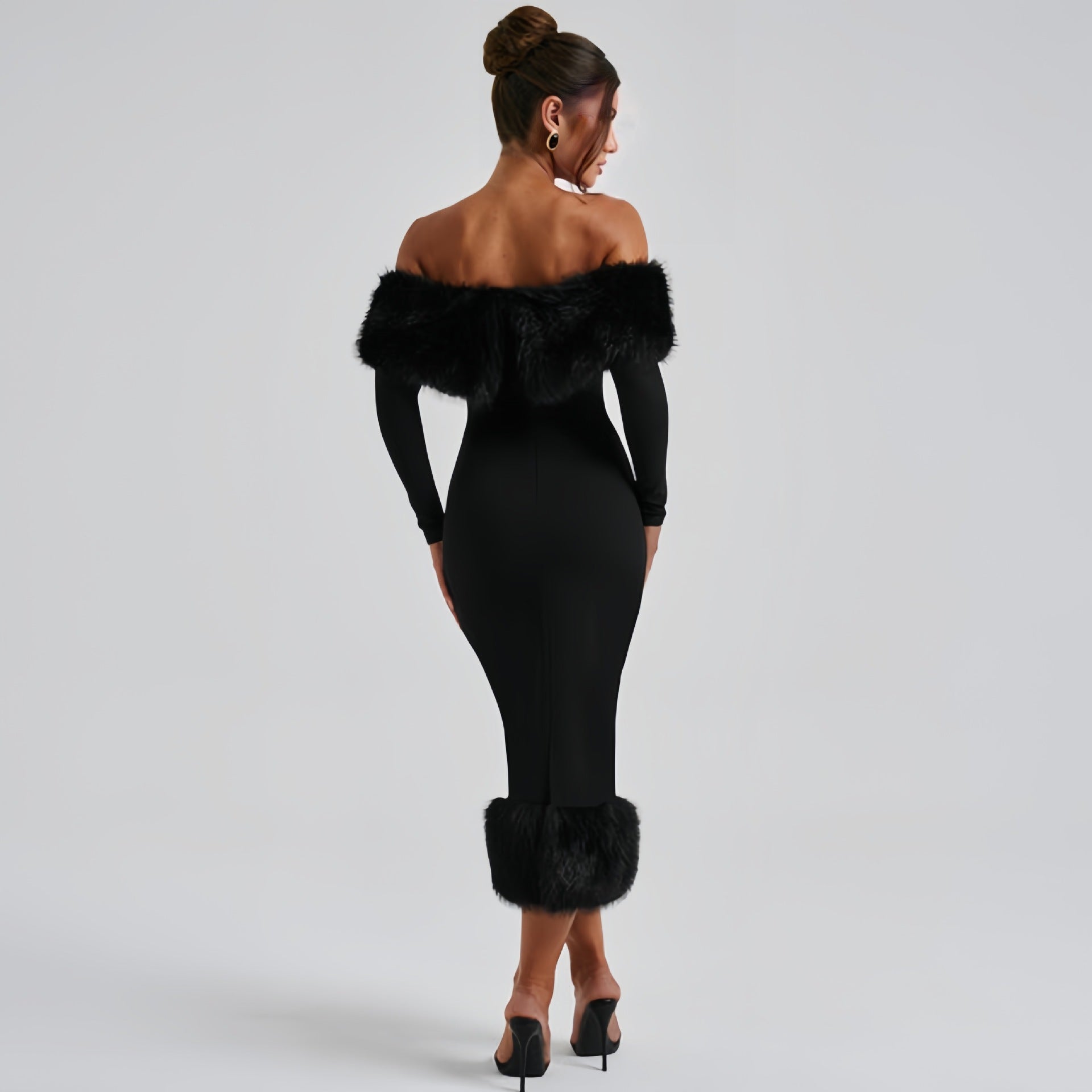 Luxurious Charming Off Shoulder Dress