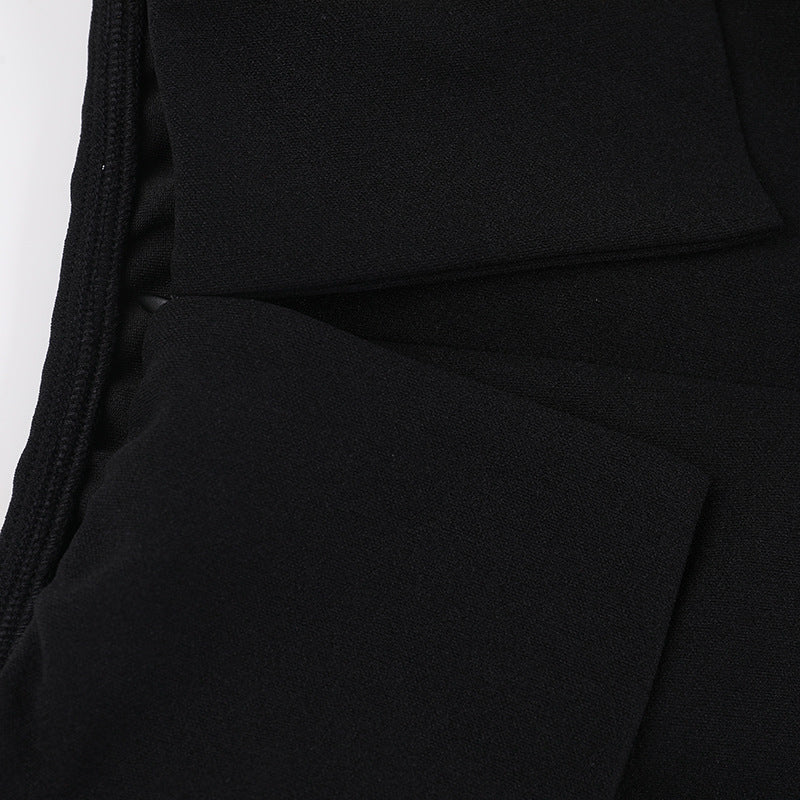 Barbara 2.0 Off Shoulder Mini dress Black