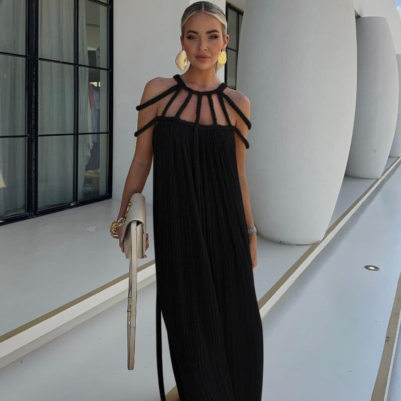 Bernarda Minimalist Long Dress for Effortless Elegance Designer Edit