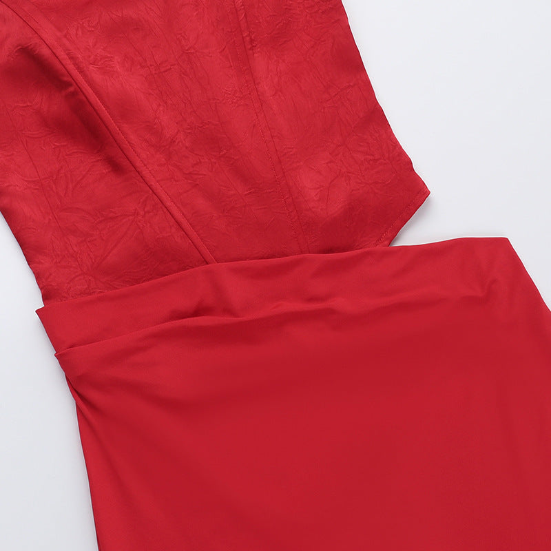 Tess Maxi Dress Red