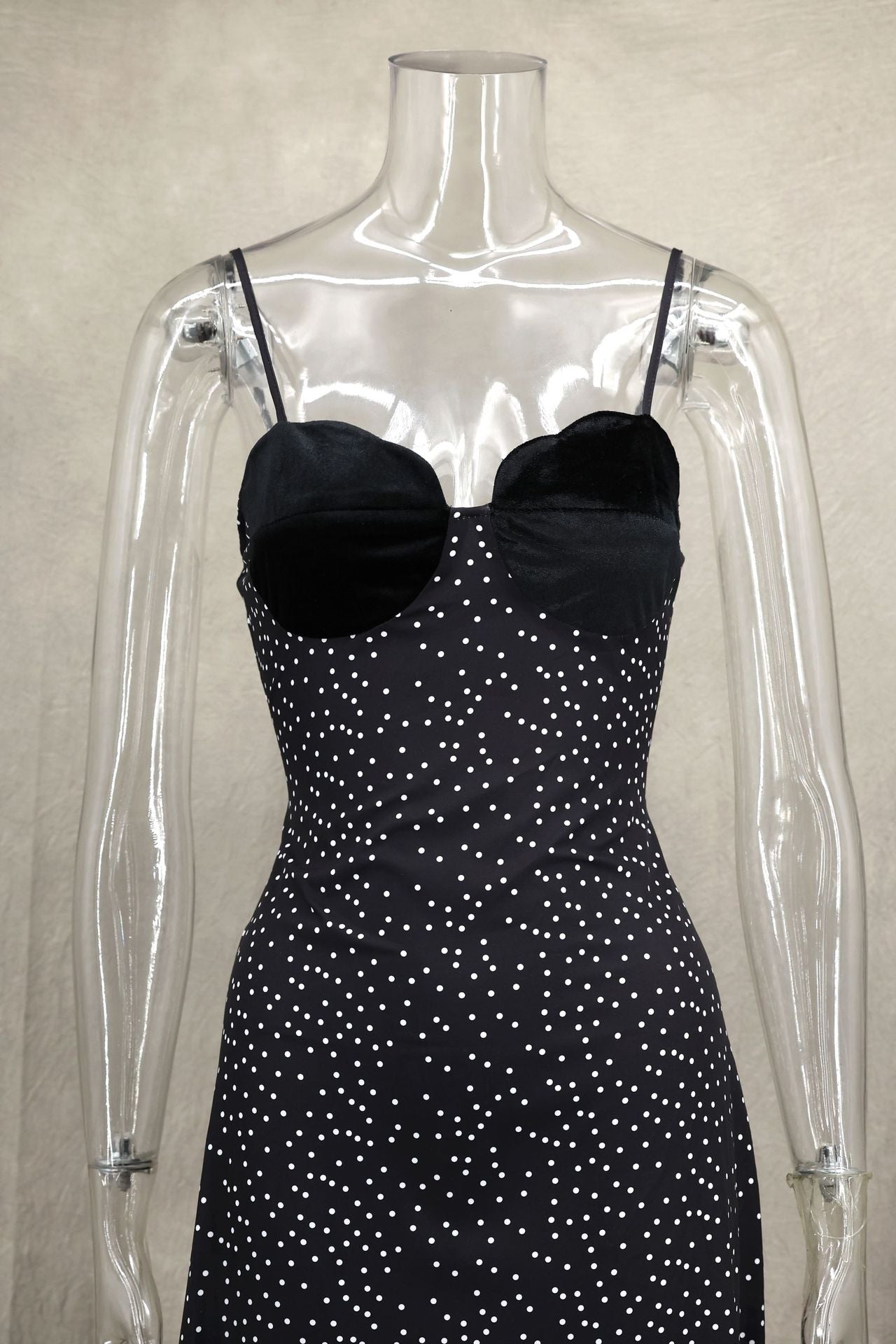 Inkwave Midi Dress Black