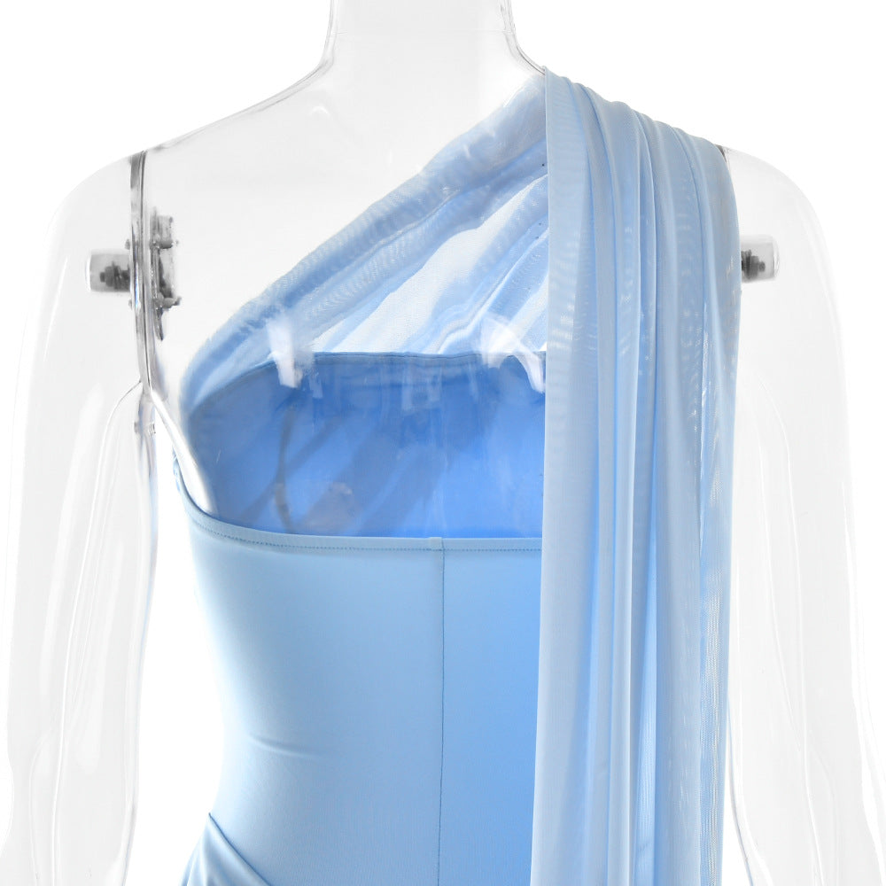 Wintour Mini Dress Blue
