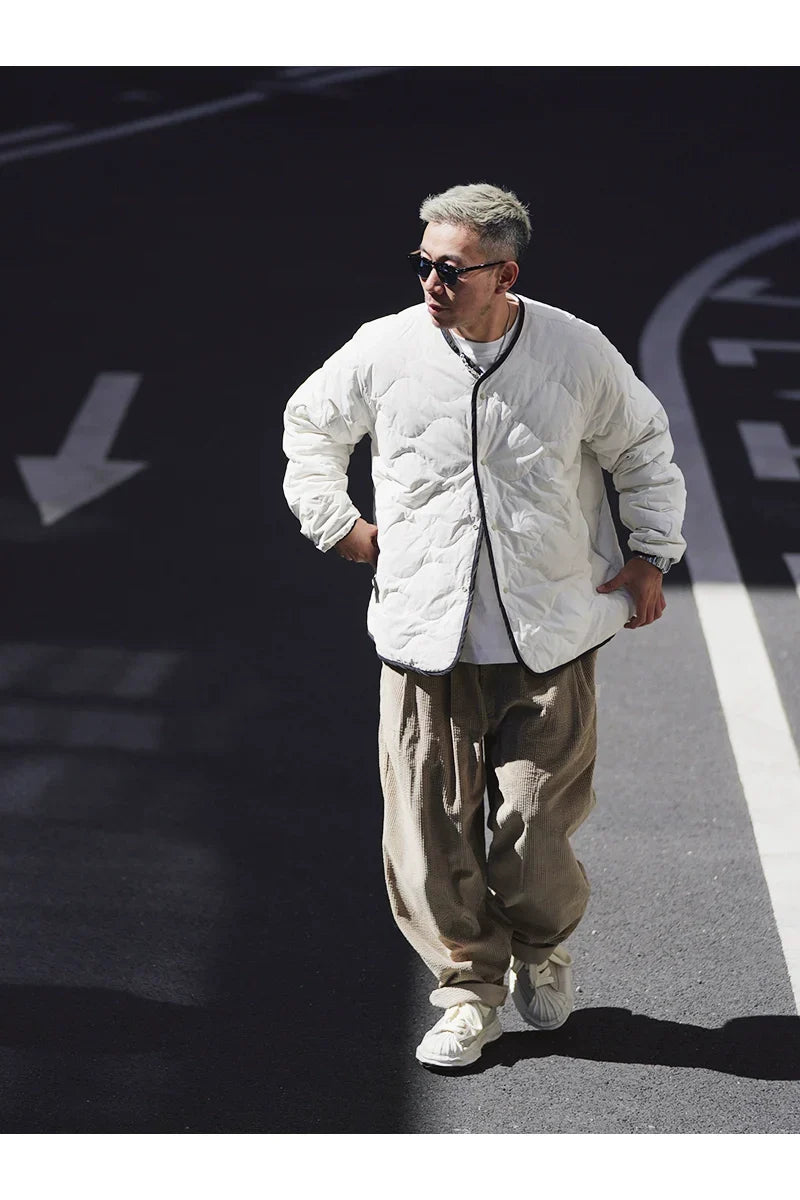 Short Double-Sided Down Jacket
