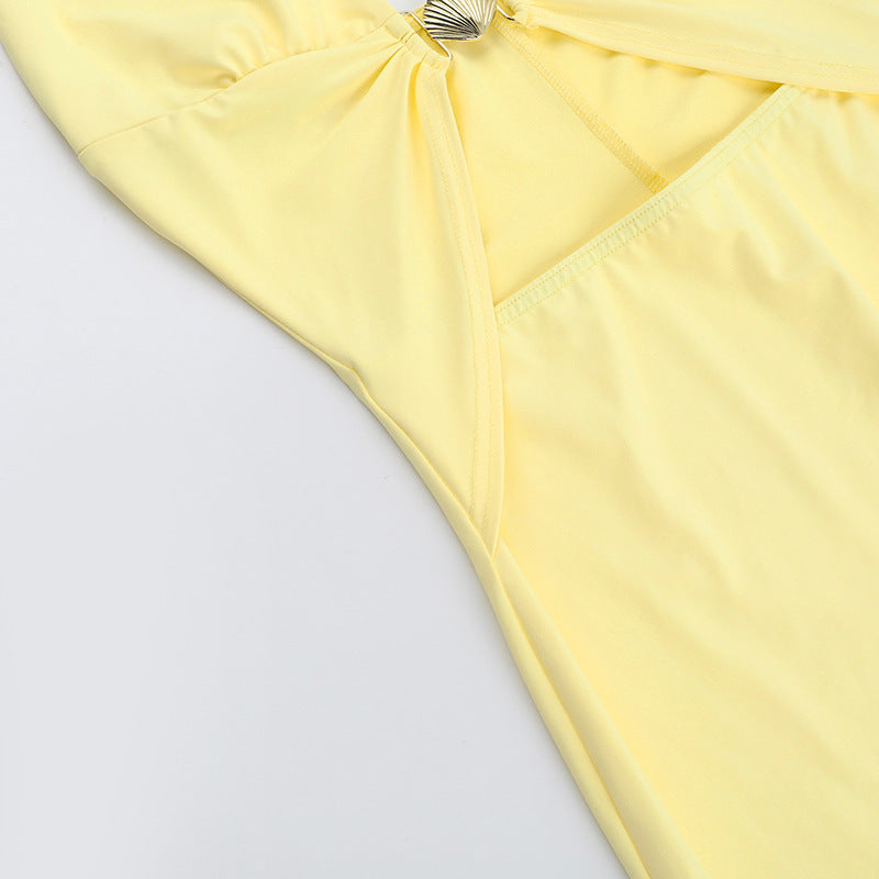 Vecna Maxi Dress Yellow
