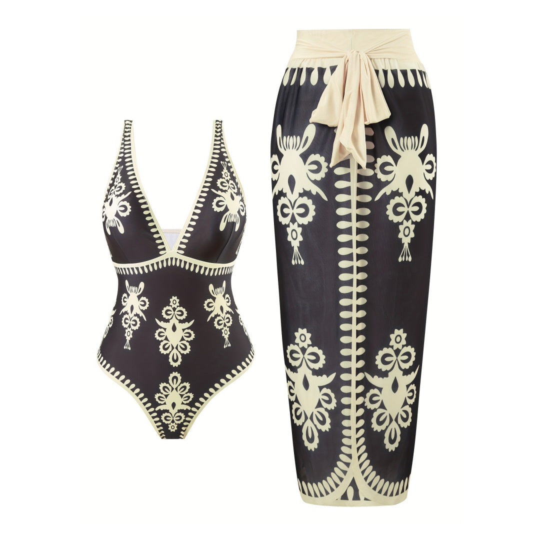 Swimsuit One Piece Swimsuit Sexy Bikini Two Piece Set Beach Sun Protection Clothing