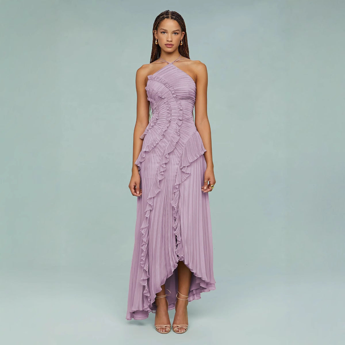Sienna | Elegant Ruffle Dress