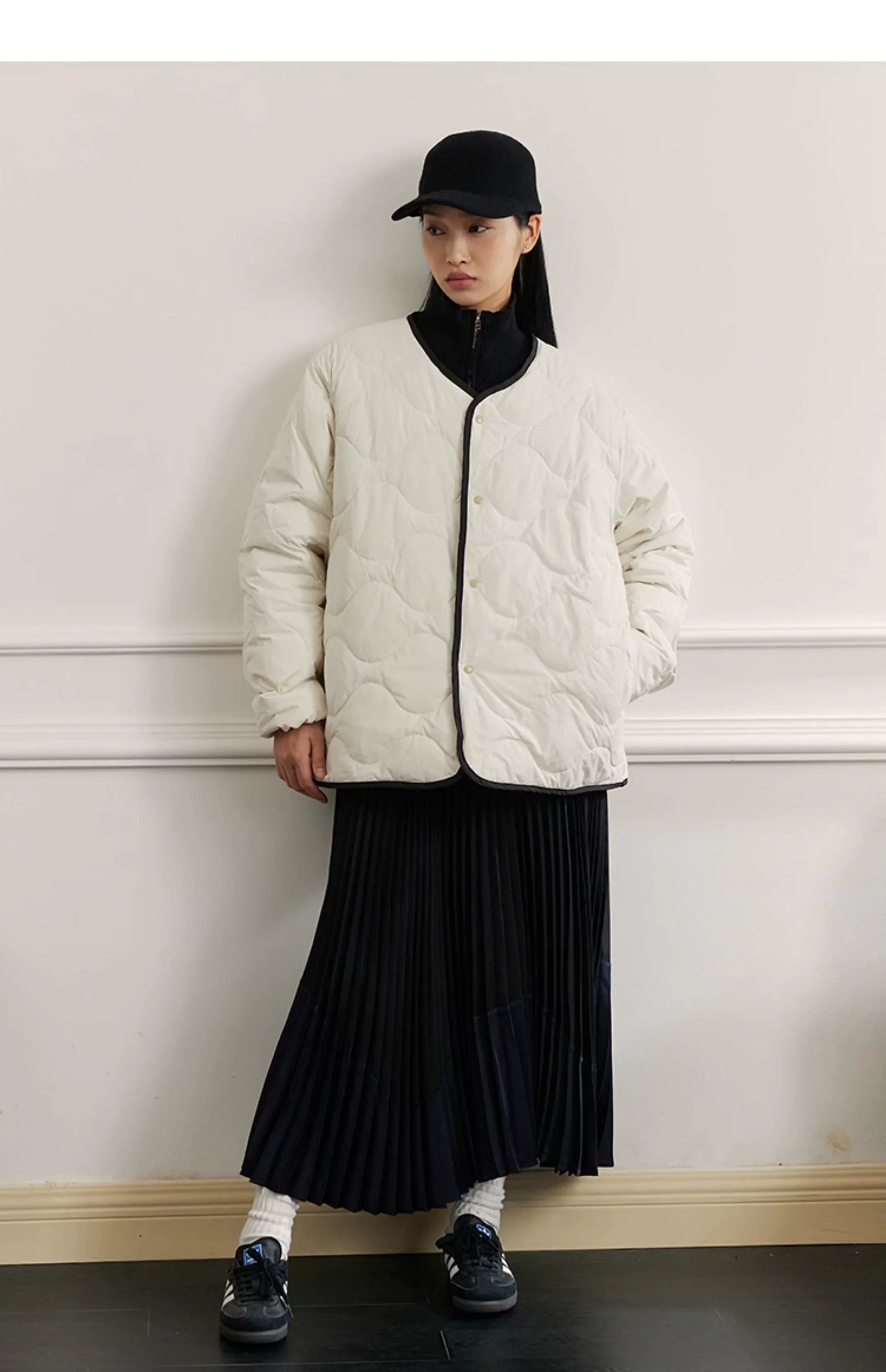 Short Double-Sided Down Jacket