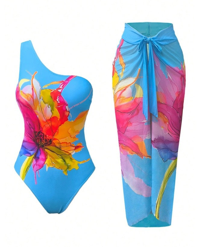 Sky Blue Background Printing