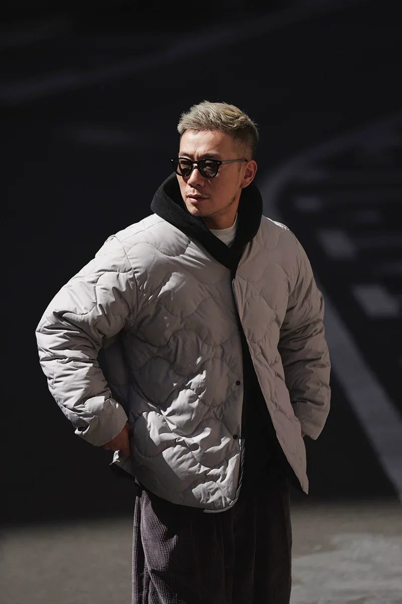 Short Double-Sided Down Jacket