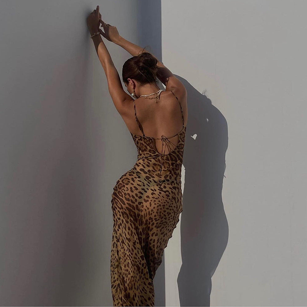 Wildness Leopard Gown