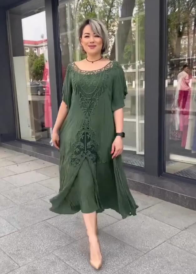 Caridad Statement Stylish Summer Dress Versatile Premium Wardrobe Essential