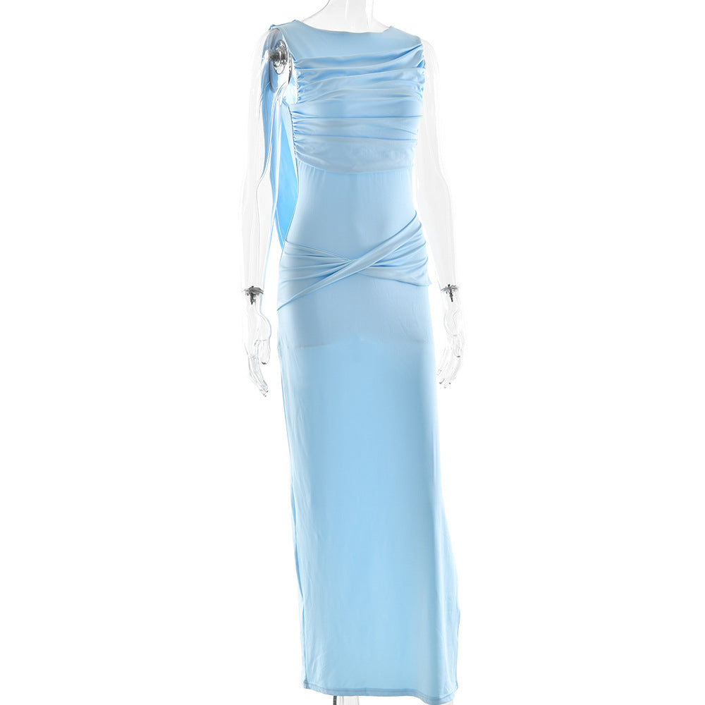 Ricosa Maxi Dress Blue