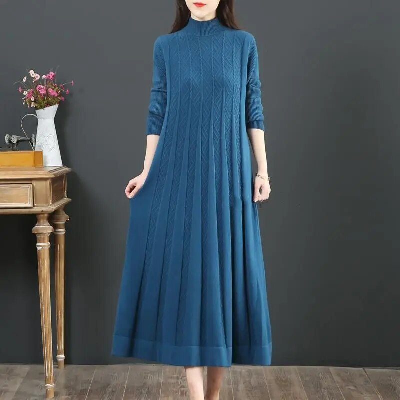 Opal Plus Size Long Dress for Women Timeless Daily Style