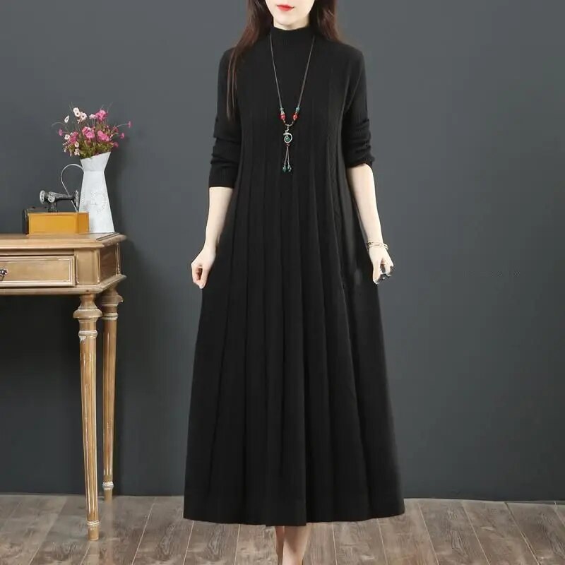 Opal Plus Size Long Dress for Women Timeless Daily Style
