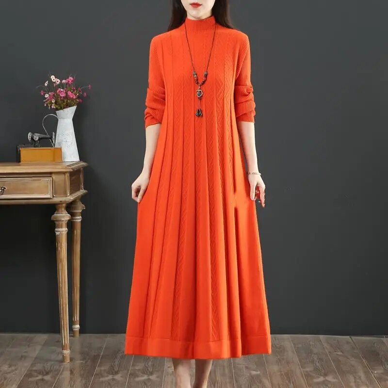 Opal Plus Size Long Dress for Women Timeless Daily Style