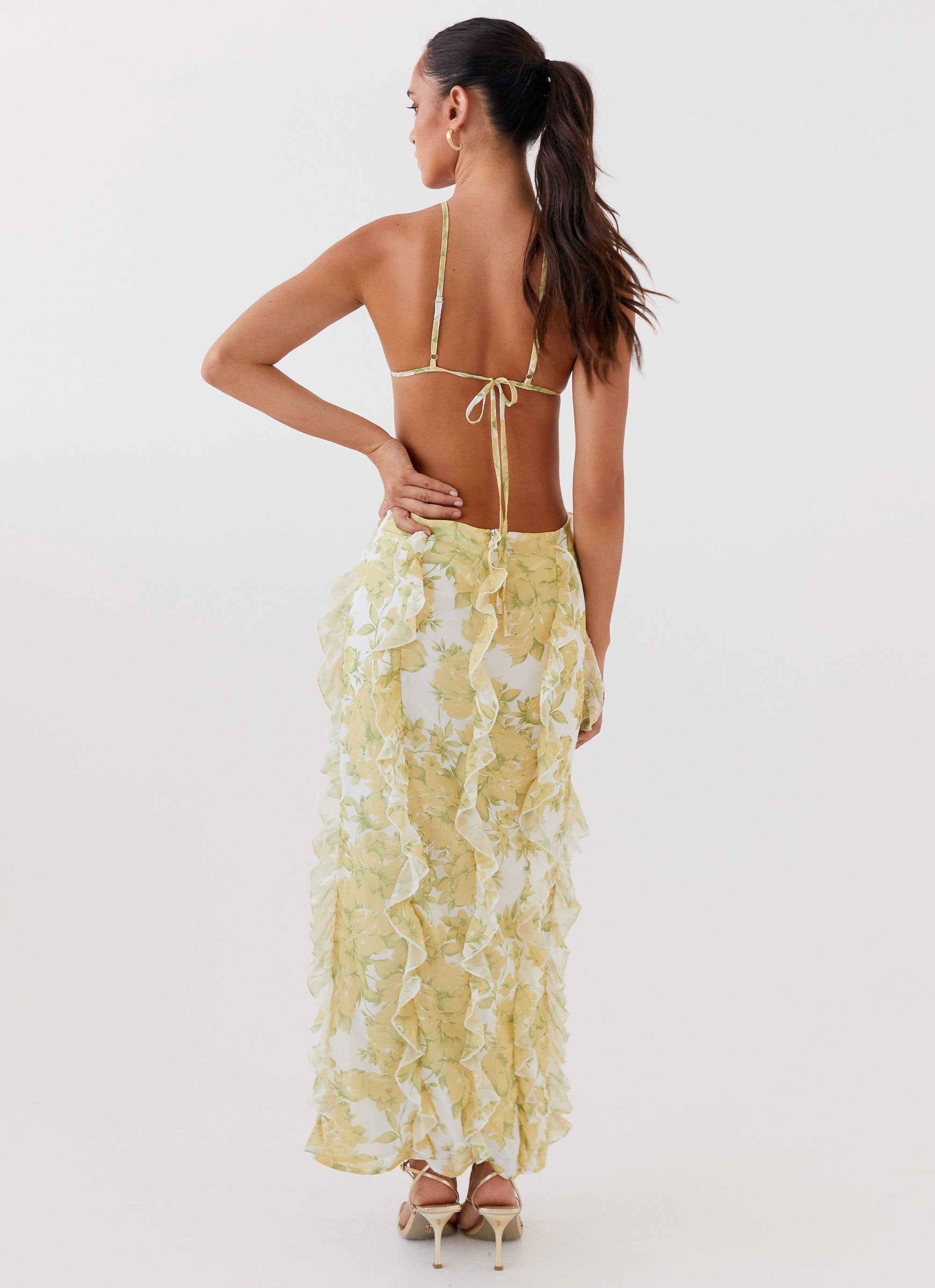 Marly Ruffle Maxi Dress
