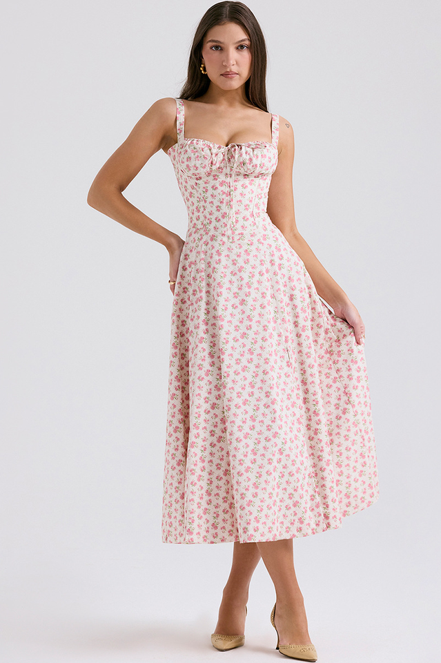 Carmen Bustier Sundress