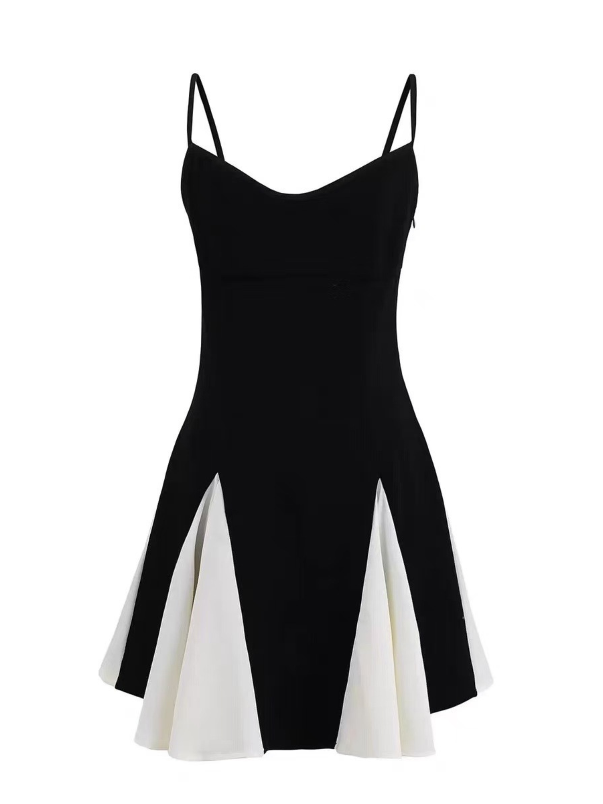 Spaghetti Ruffle Mini Dress