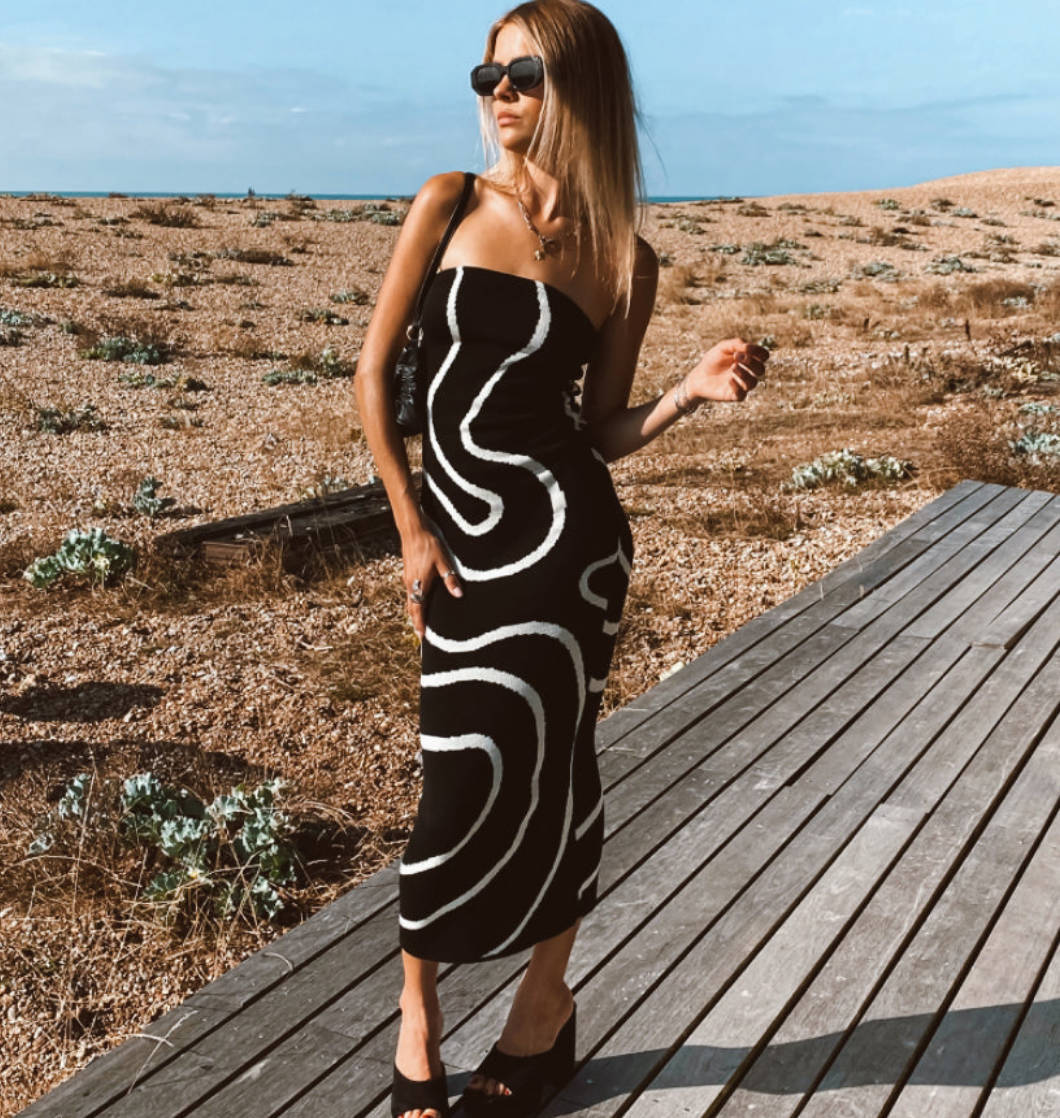 ���Assiah�����?bodycon bandeau dress