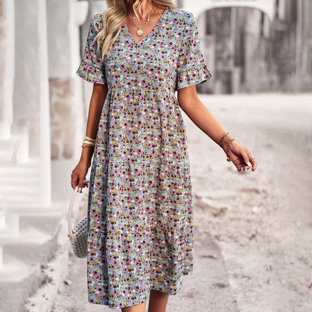 Solange Effortless and Chic Summer Dress for Women Romantic Soft Style