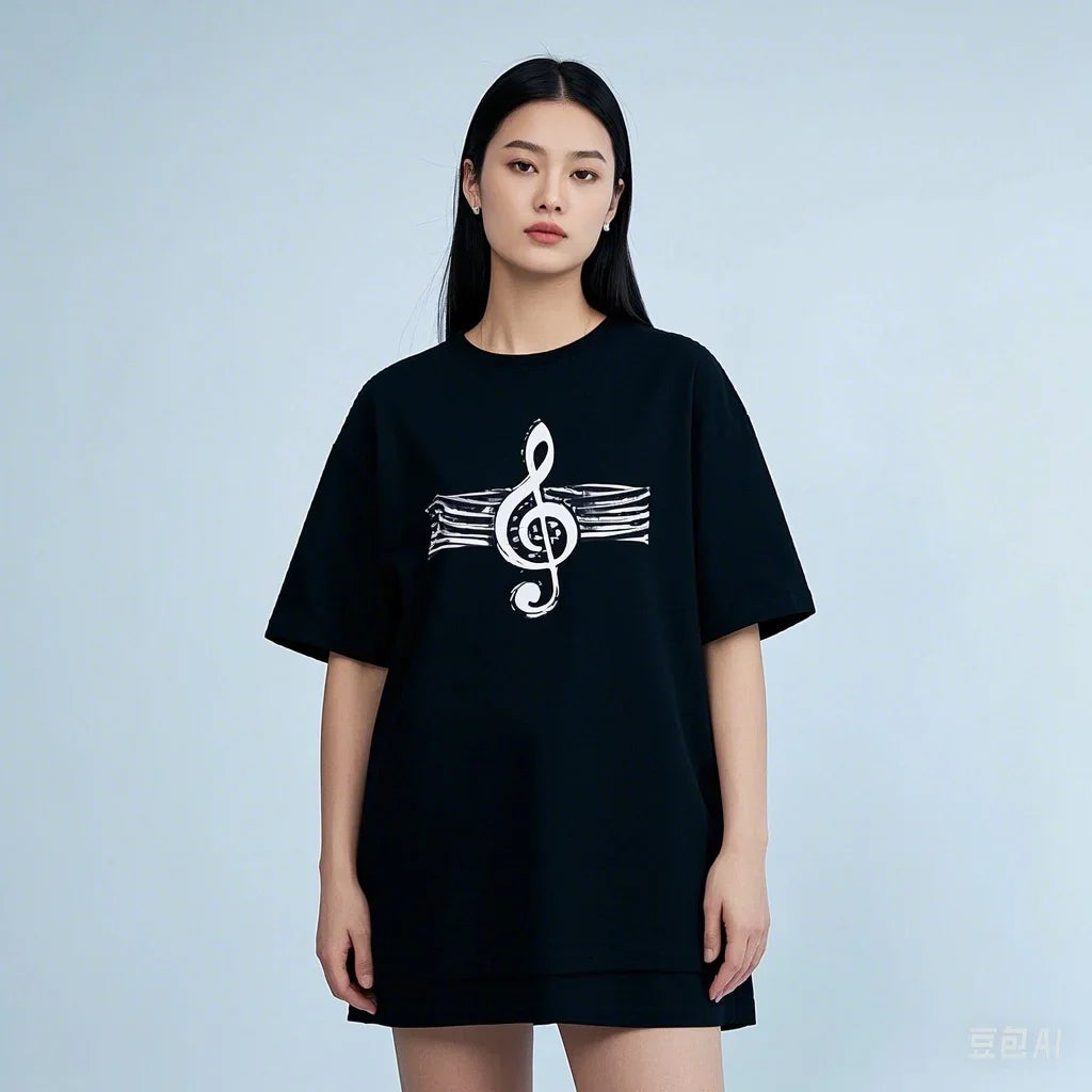 Breathable Cotton Loose Fit Tshirt