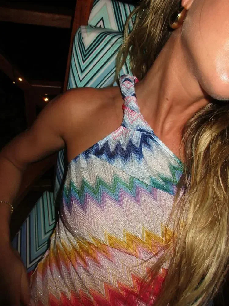 Malka Elegant and Casual Summer Dress for Women Vacation Beach Look
