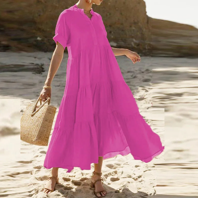 Gloria Minimalist Summer Dress Designer Edit