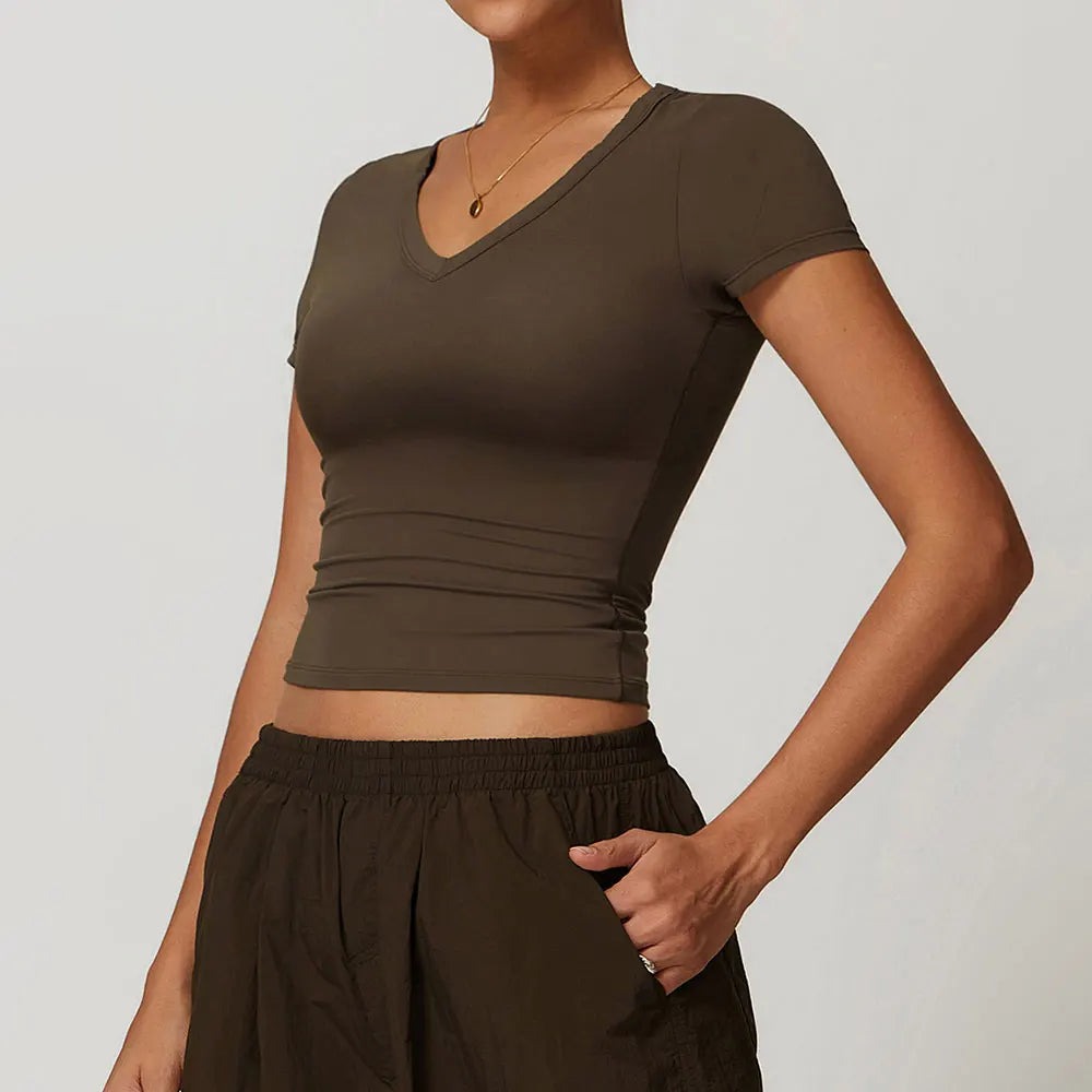 Push Up Quick Dry Gym Tshirt