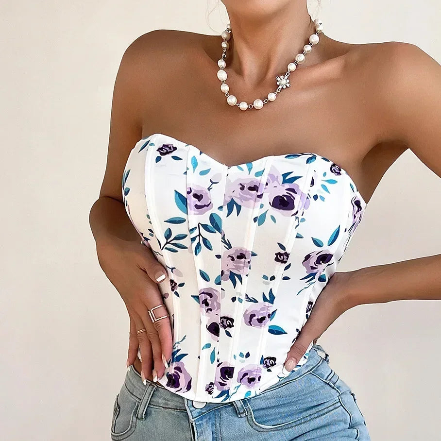 Corset Shaper Underbust Lingerie Strapless