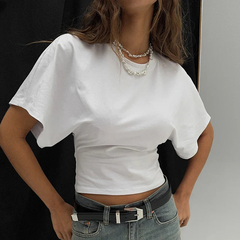 Waist Slimming Shoulder Tshirt