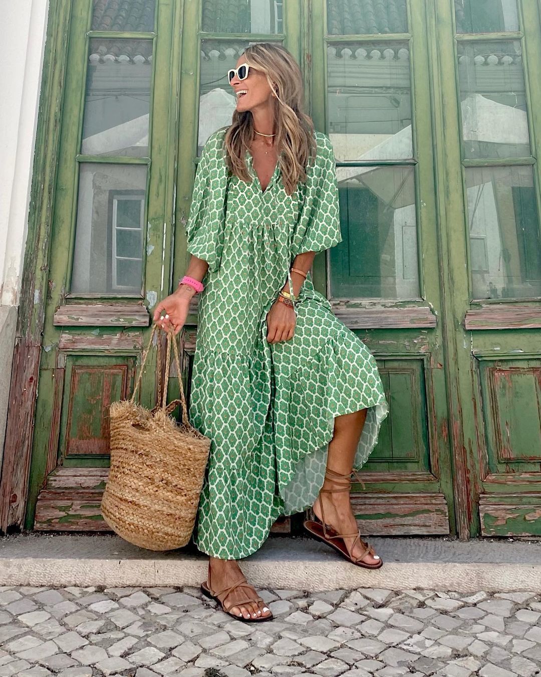 Itala Exclusive Bohemian Long Dress Everyday Luxe Edit