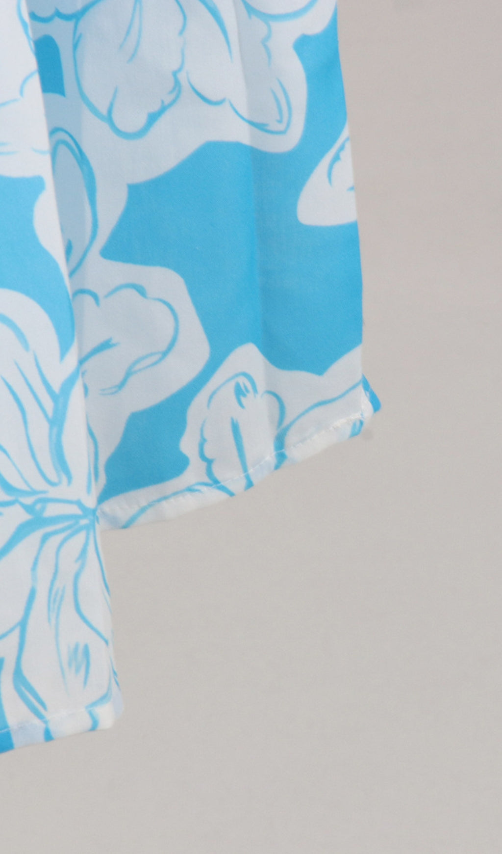 Strappy Floral FLowy Sundress in Blue