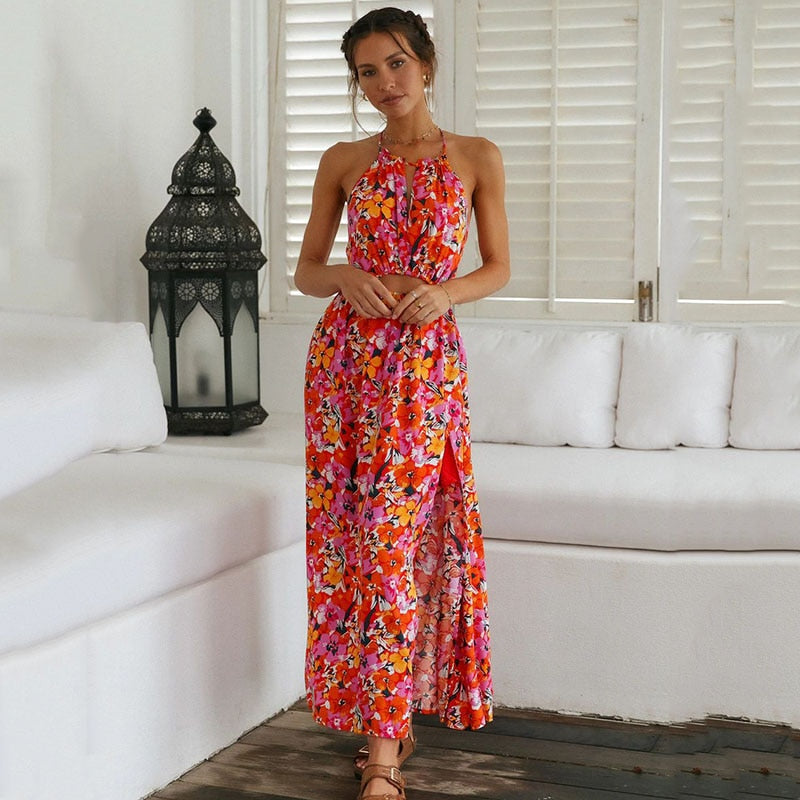 Oriane Floral Maxi Dress for Women Soft Comfortable Fit